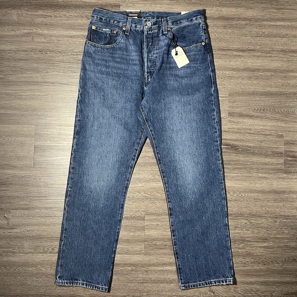 Levi's Premium 501 Original Cropped Jeans Women's 30x28 Orinda Troy Horse NWT